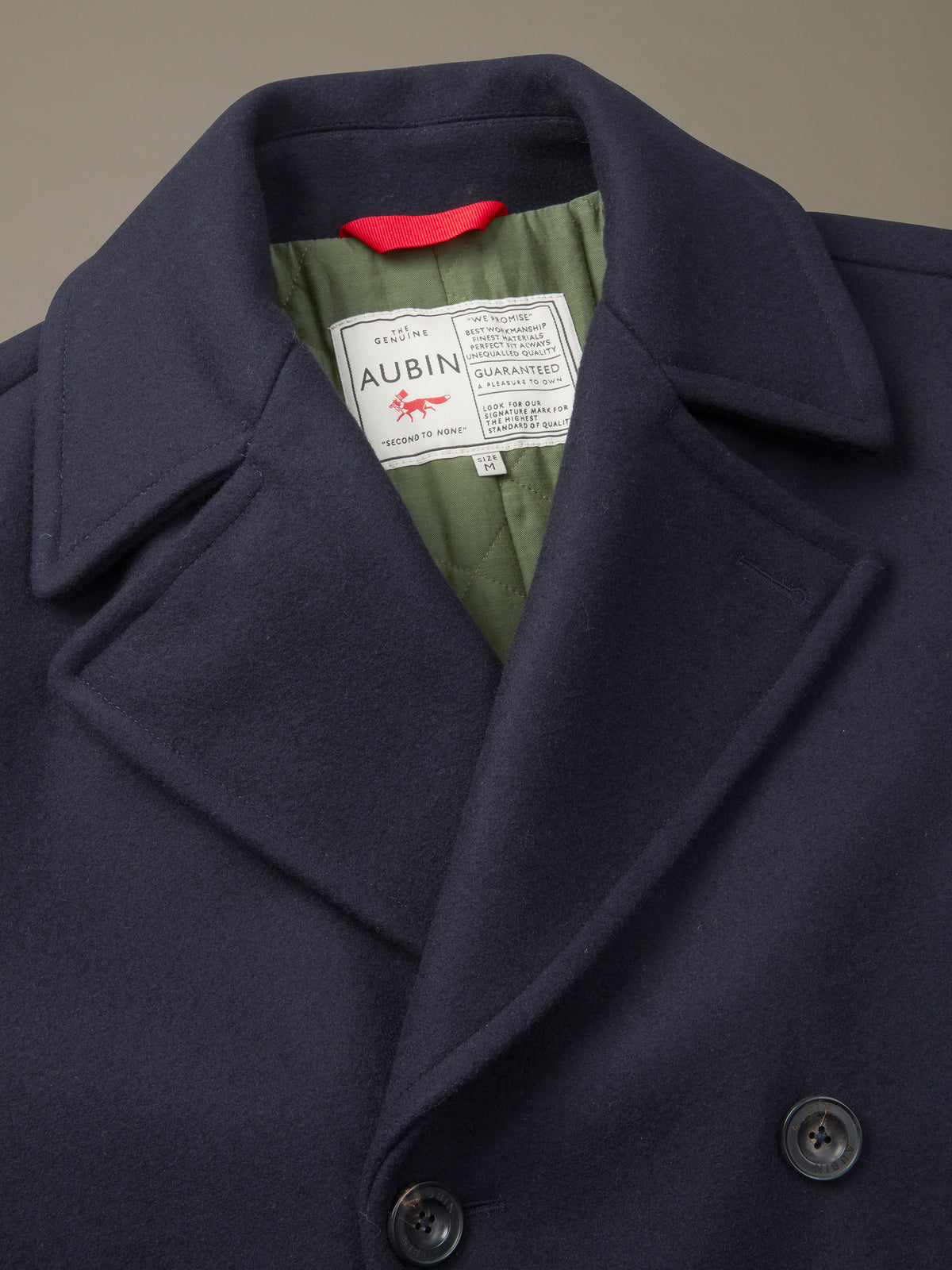 Aubin Navy Bridges Peacoat | Peacoat