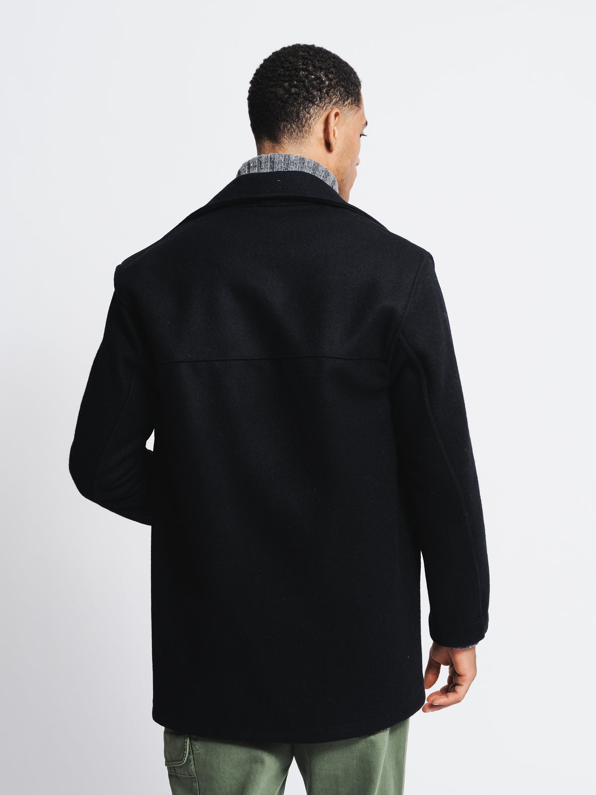 Aubin Navy Brumby Jacket | Wool Jacket