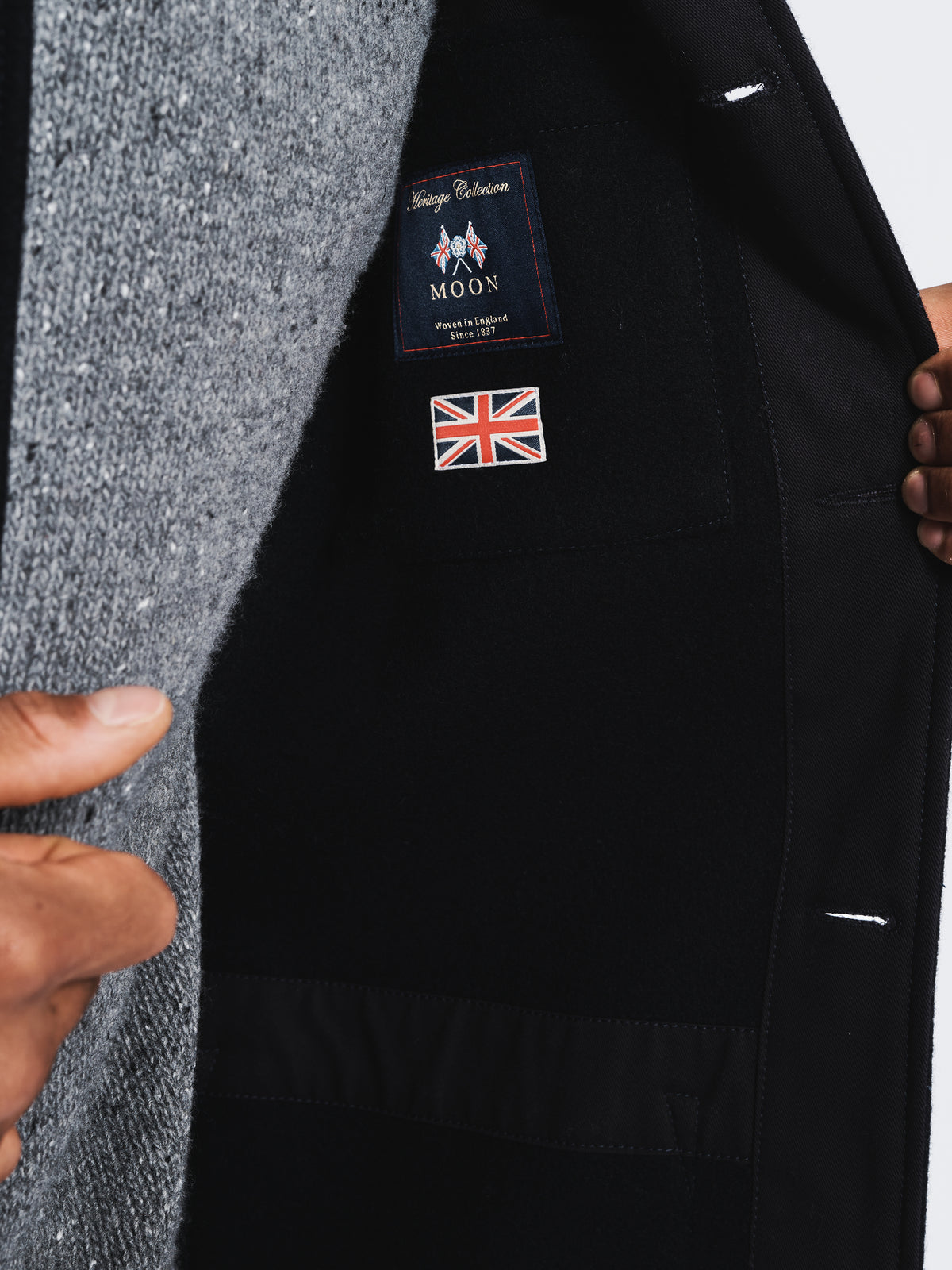 Aubin Navy Brumby Jacket | Wool Jacket