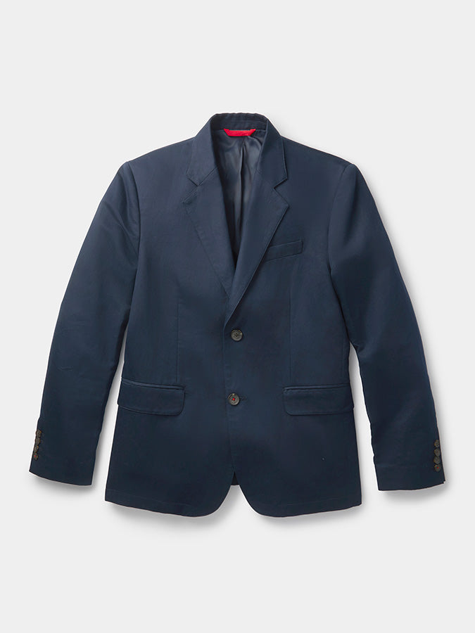 Aubin Navy Pasmore Jacket | Linen Jacket