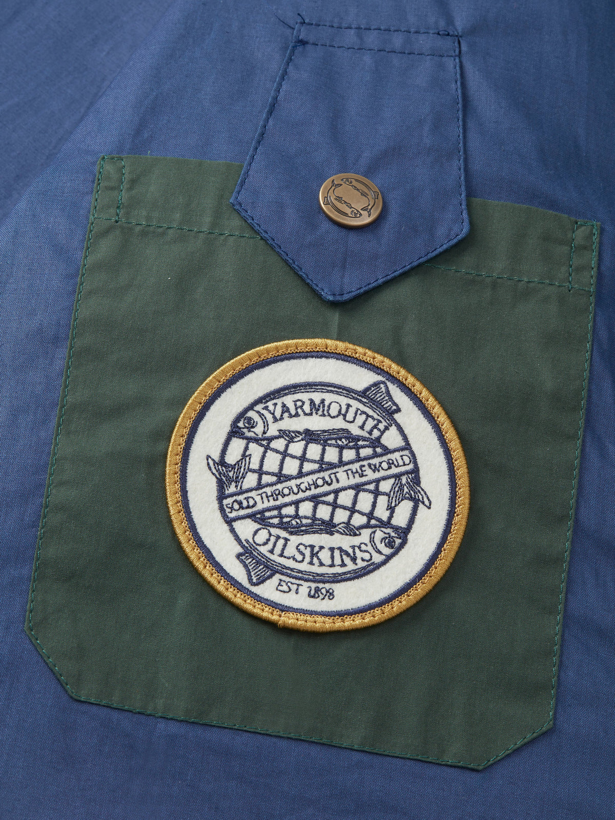 Aubin Check Caenby Jacket in collab with Yarmouth Oilskins | Wool Jacket