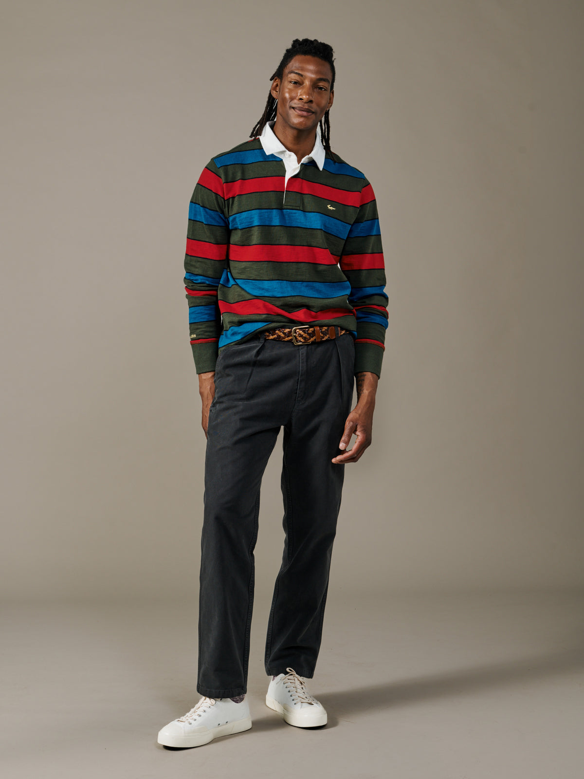 Aubin Charcoal Caistor Utility Trouser | Utility Trousers