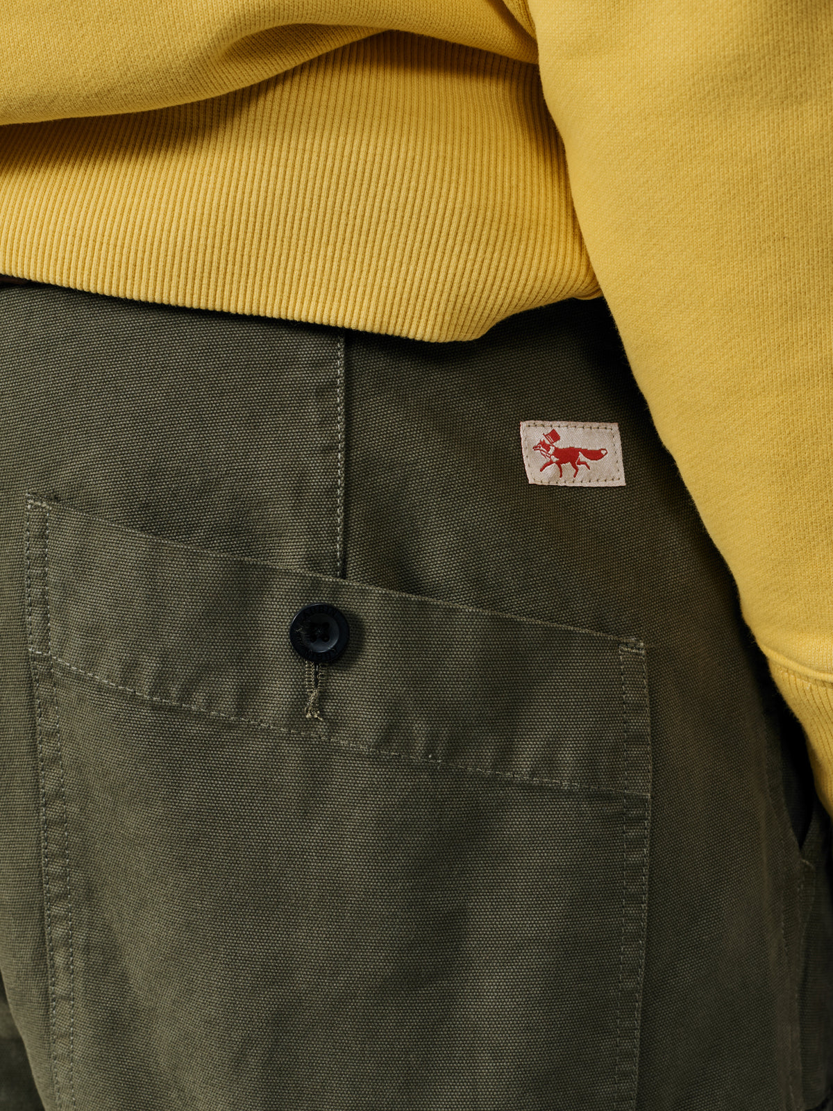 Aubin Khaki Caistor Utility Trouser | Utility Trousers