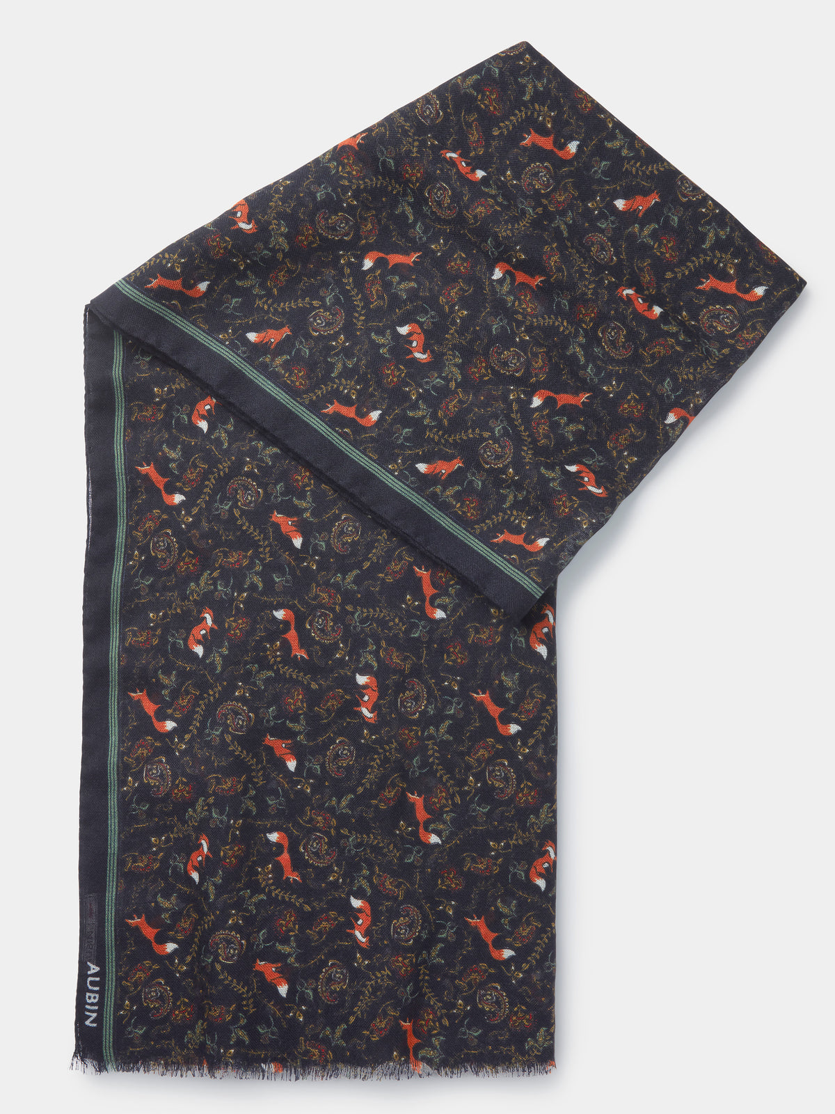 Aubin Multi Fox Caversham Printed Scarf | Scarf