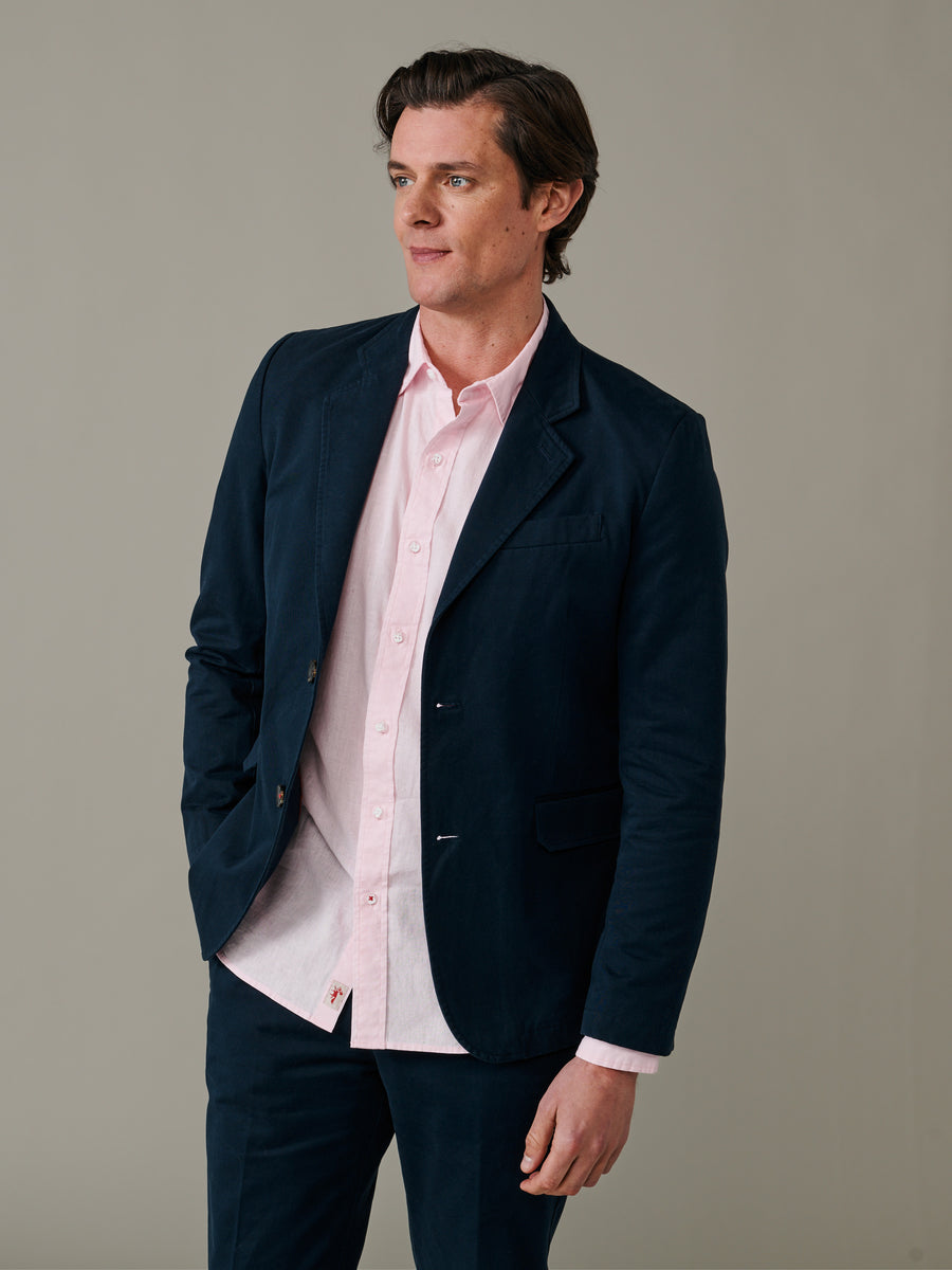 Coleby Lightweight Cotton Blazer