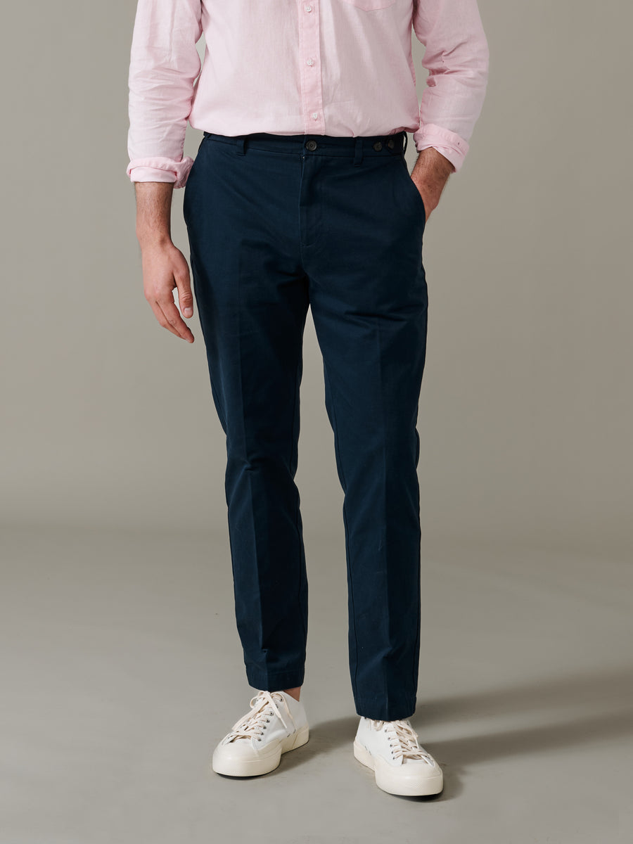 Coleby Lightweight Cotton Trouser