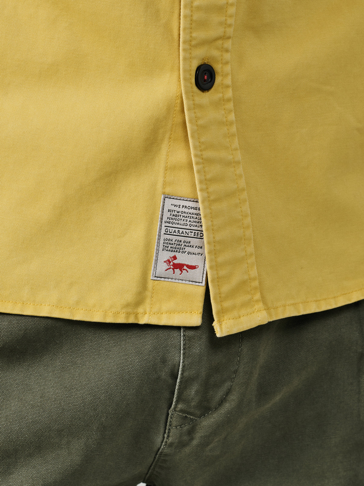 Aubin Turmeric Cole Twill Overshirt | Overshirt