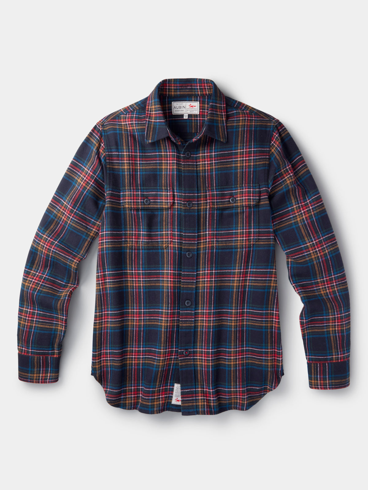 Aubin Black Check Crowle Shirt | Checked Shirt