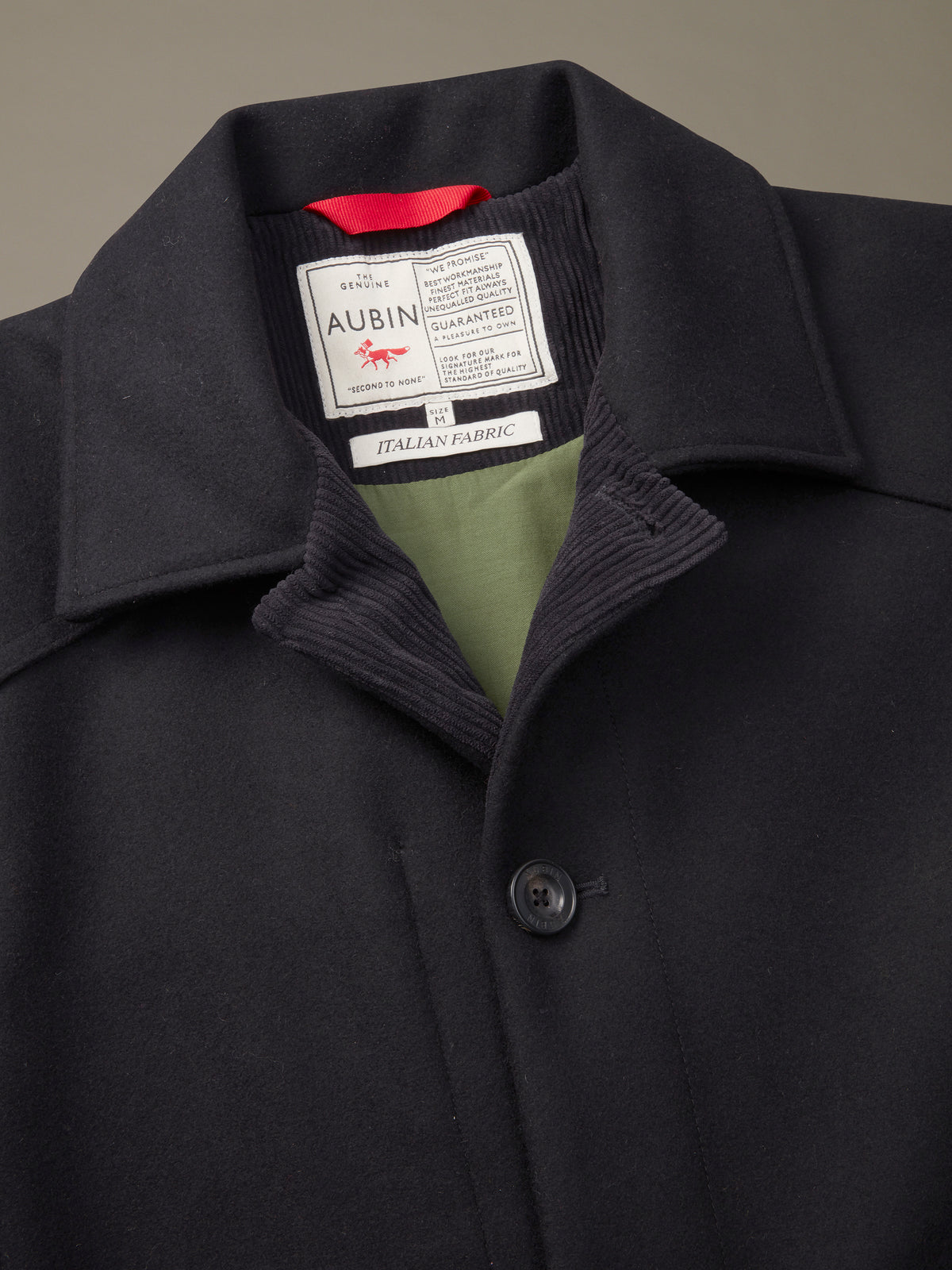 Aubin Black Oasby Wool Car Coat | Wool Coat
