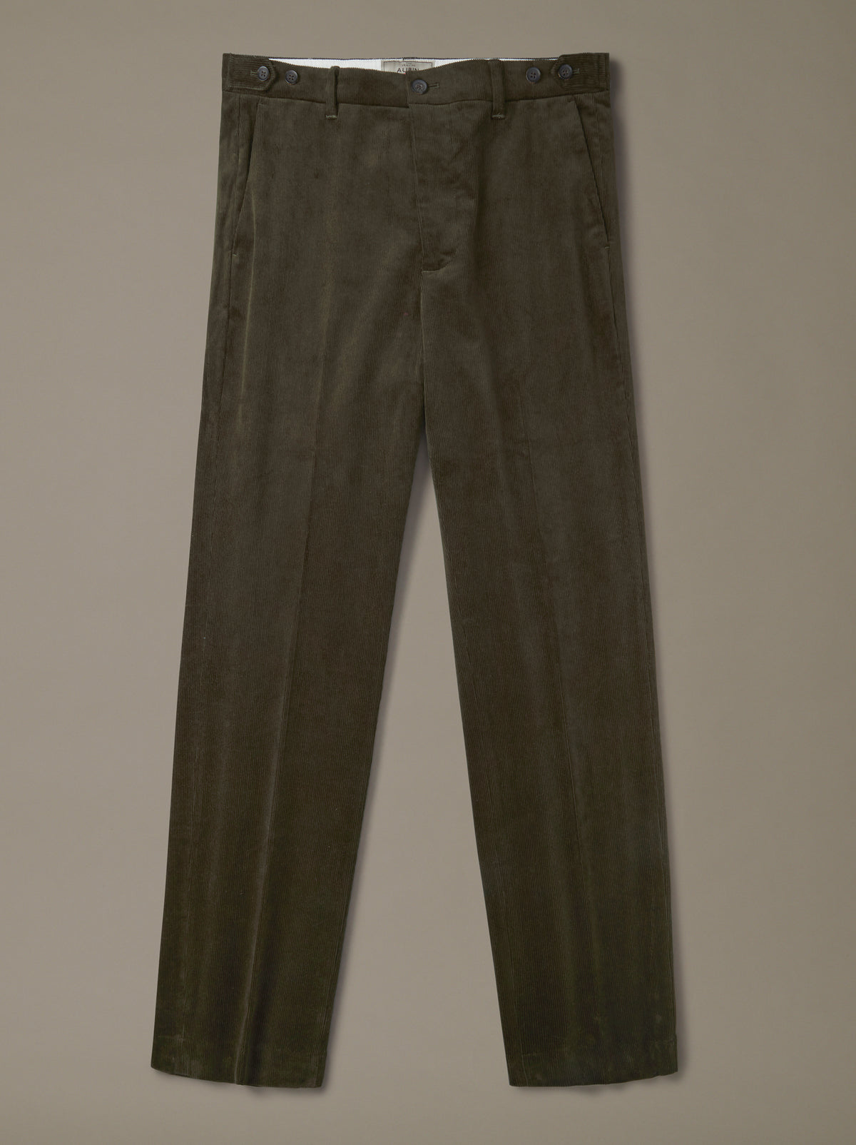 Aubin Dark Green Marlborough Cord Suit Trouser | Suit Trousers