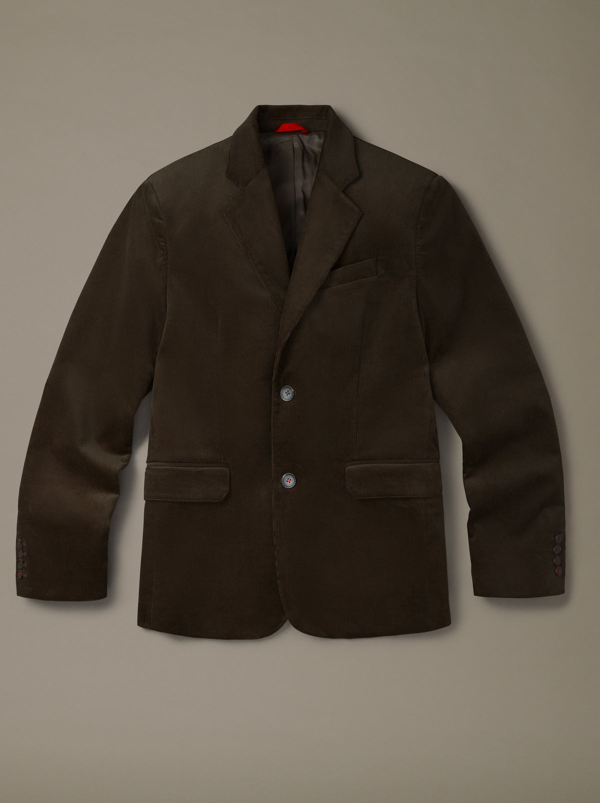 Aubin Dark Chocolate Marlborough Cord Suit Jacket | Cord Jacket