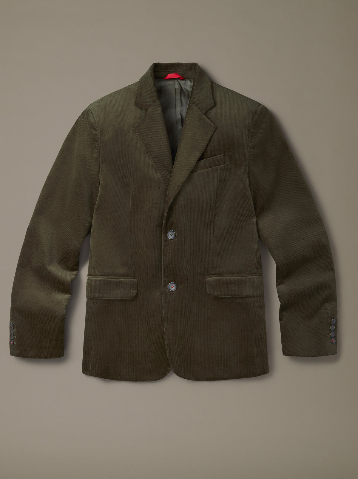 Aubin Dark Green Marlborough Cord Suit Jacket | Cord Jacket