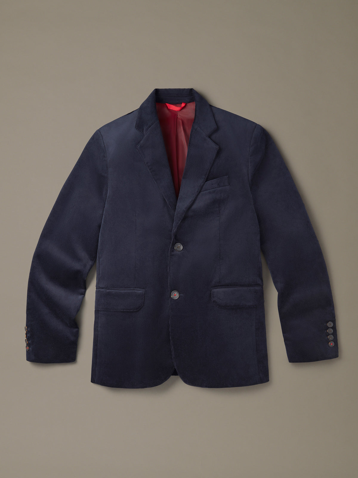 Aubin Navy Marlborough Cord Suit Jacket | Cord Jacket