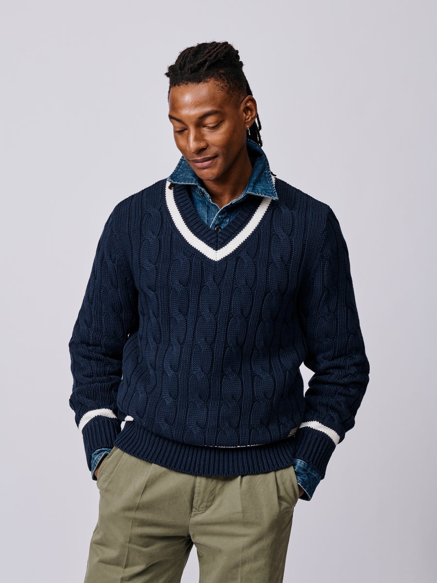 Denton Cotton Cricket Jumper
