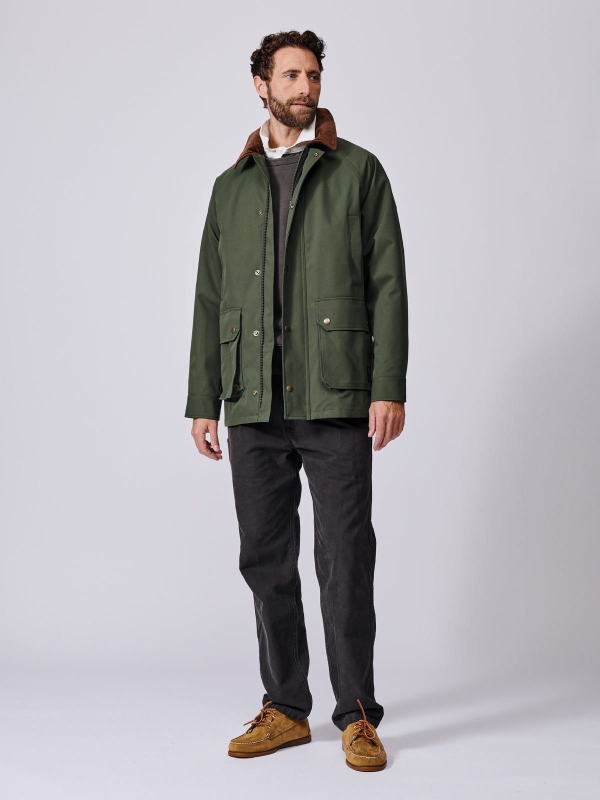 Aubin Khaki Derwent Jacket | Jackets