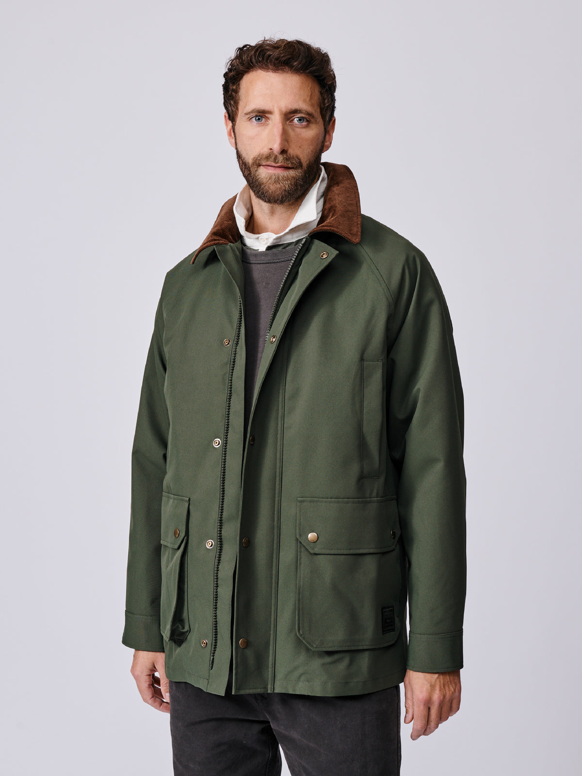 Aubin Khaki Derwent Jacket | Jackets