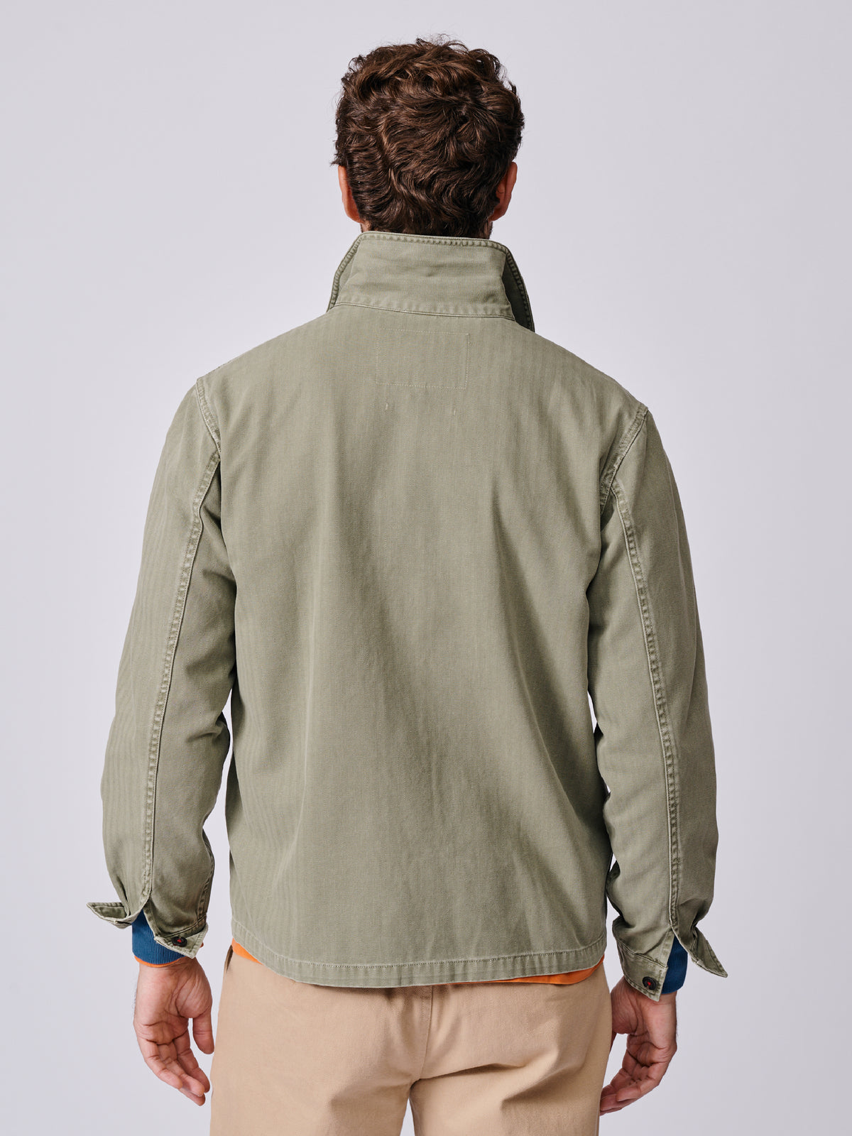 Aubin Khaki Dowse Worker Jacket | Jackets