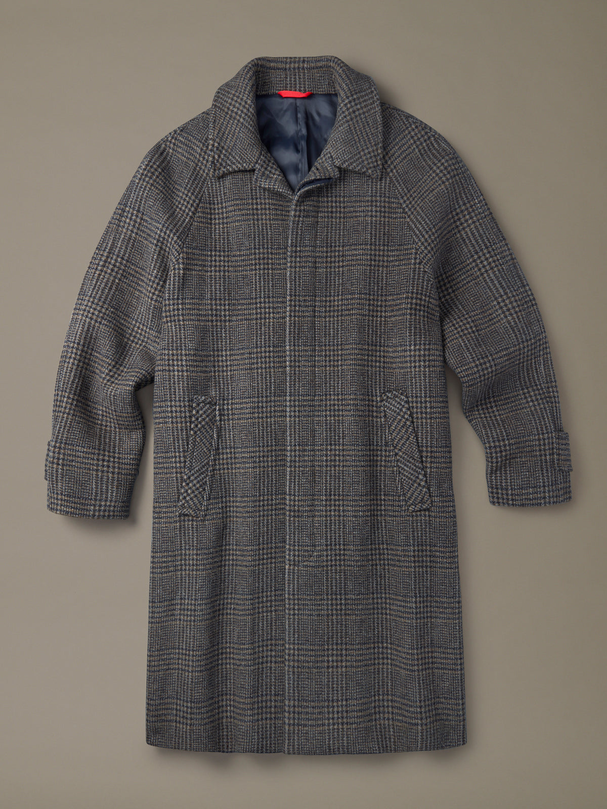 Aubin Green Check Dawes Overcoat | Overcoat