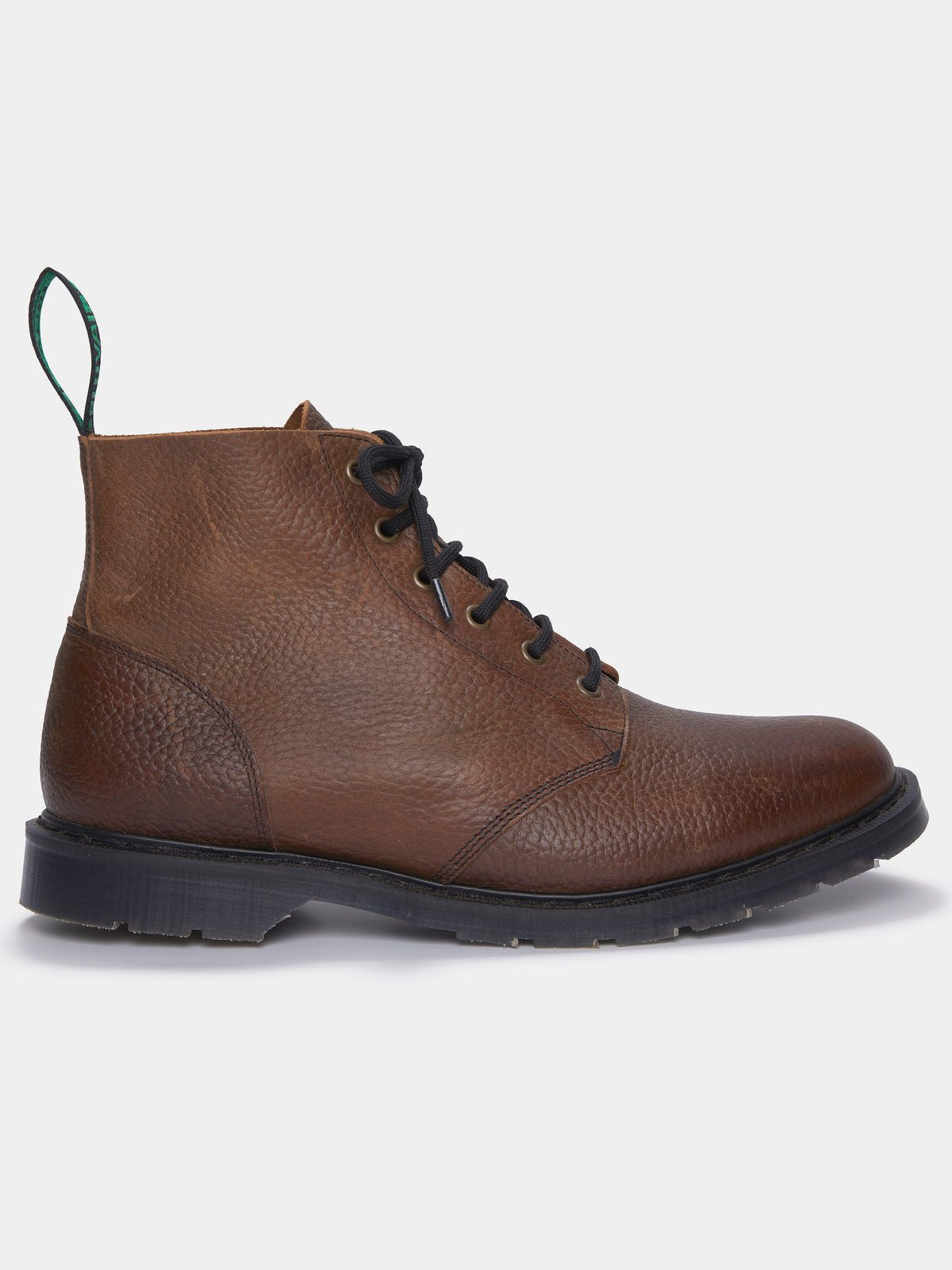 Aubin Brown 6 Eye Derby Boot | Footwear