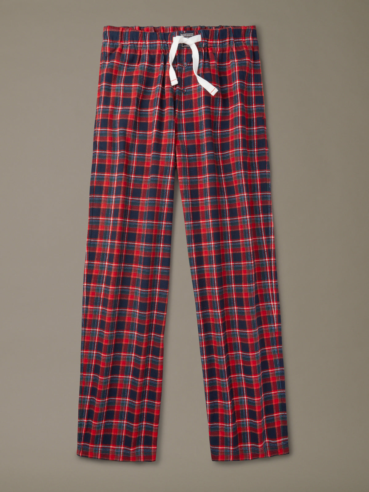 Aubin Small Red Check Edward Lounge Pant | Loungepants