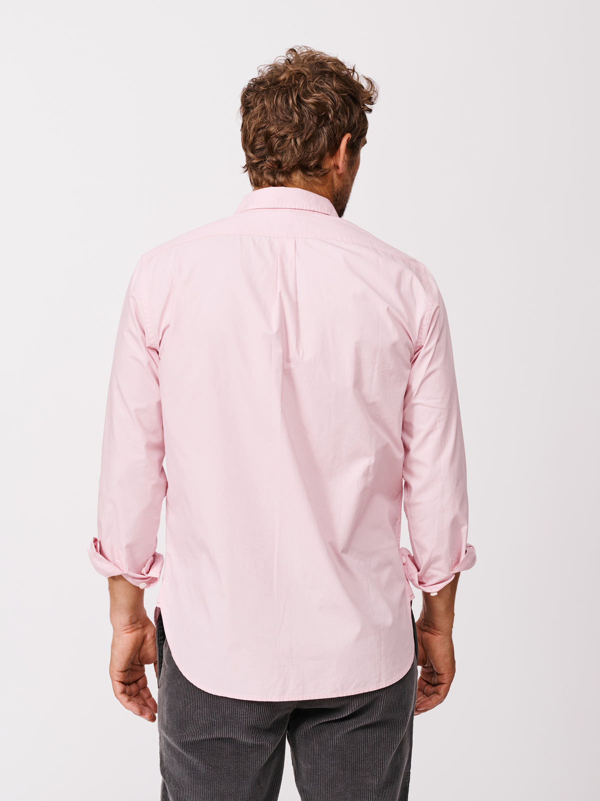 Aubin Pink Chase Poplin Shirt | Poplin Shirt