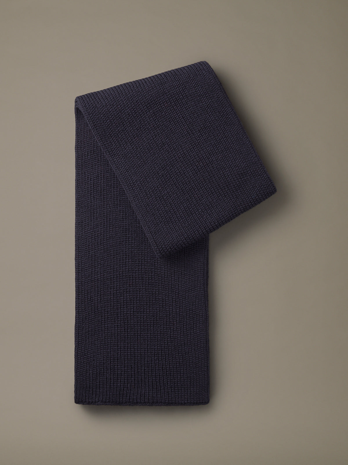 Fletton Merino Ribbed Scarf