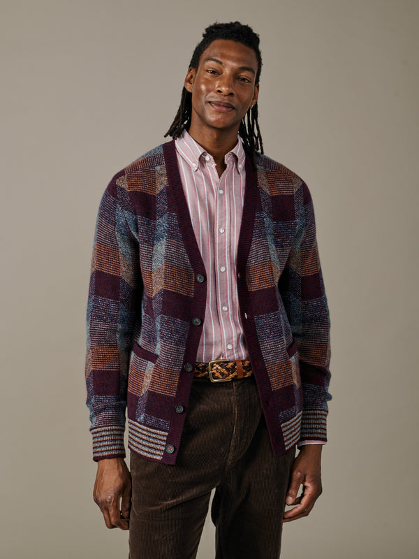 Fournier Abstract Cardigan