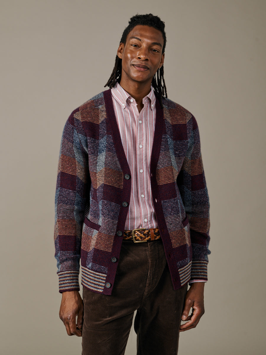 Fournier Abstract Cardigan