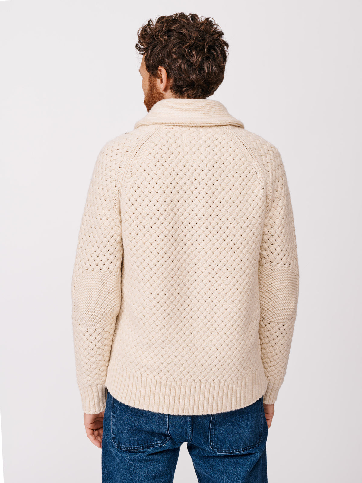 Aubin Ecru Frampton Shawl Cardigan | Cardigan