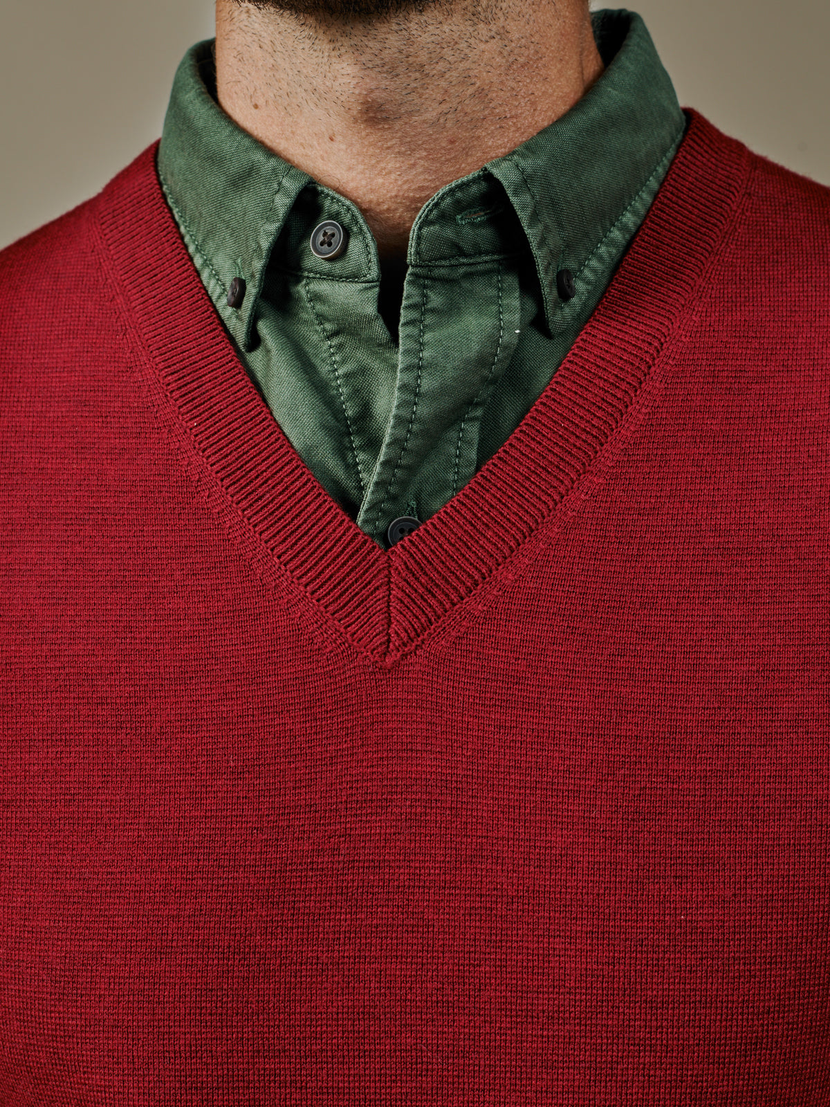 Aubin Red Gadwell Formal Tank Top | Slipover