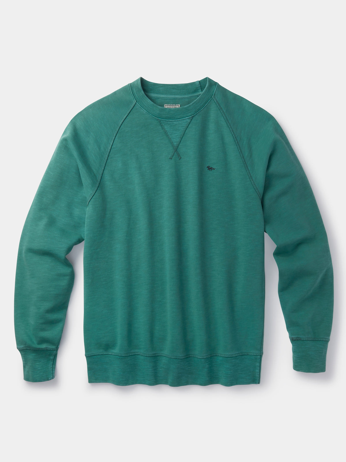 Aubin Jade Garsdale Slub Crew | Crew Neck