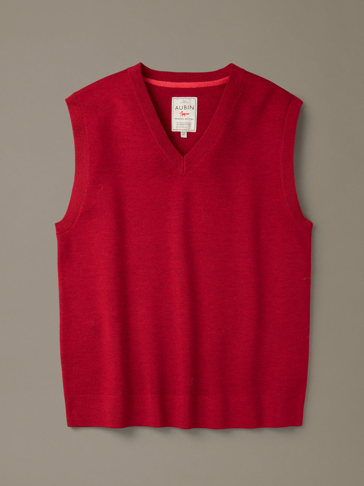 Aubin Red Gadwell Formal Tank Top | Slipover