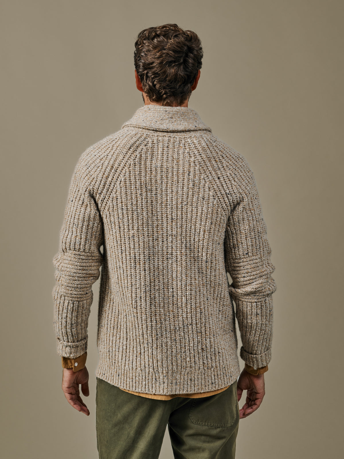 Aubin Natural Helston Twist Cardigan | Cardigan