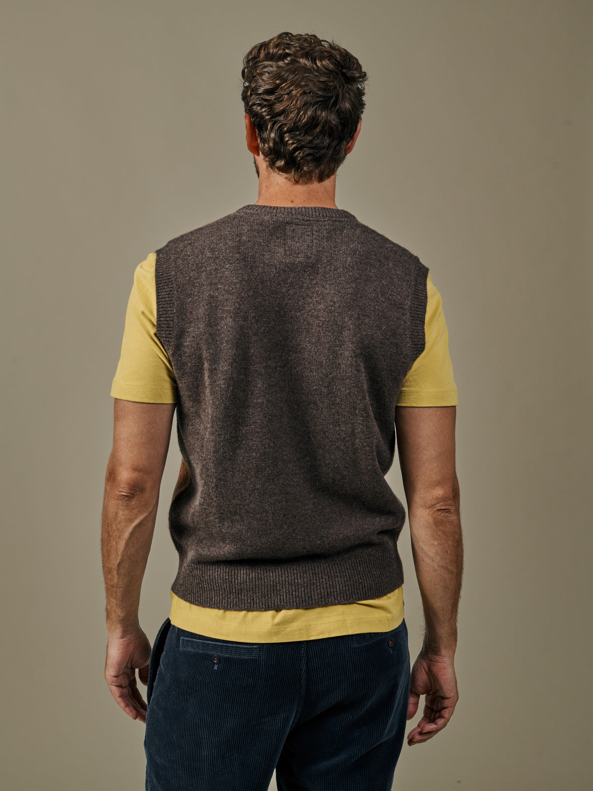 Aubin Argyle Hopkins Argyle Front Tank Top | Slipover