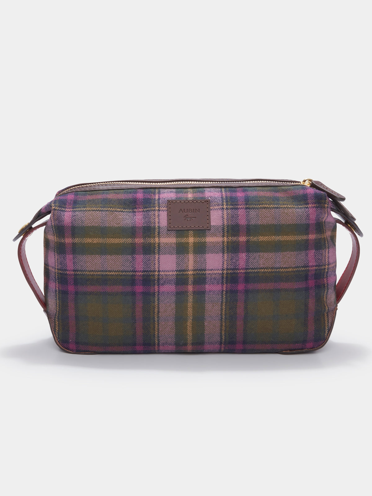 Aubin Check Huxtable Washbag | Bags