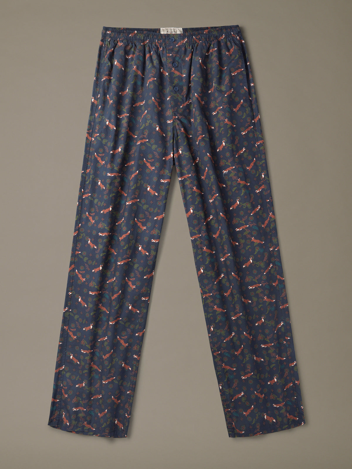 Aubin Fox Print Hellaby Lounge Pant | Loungepants