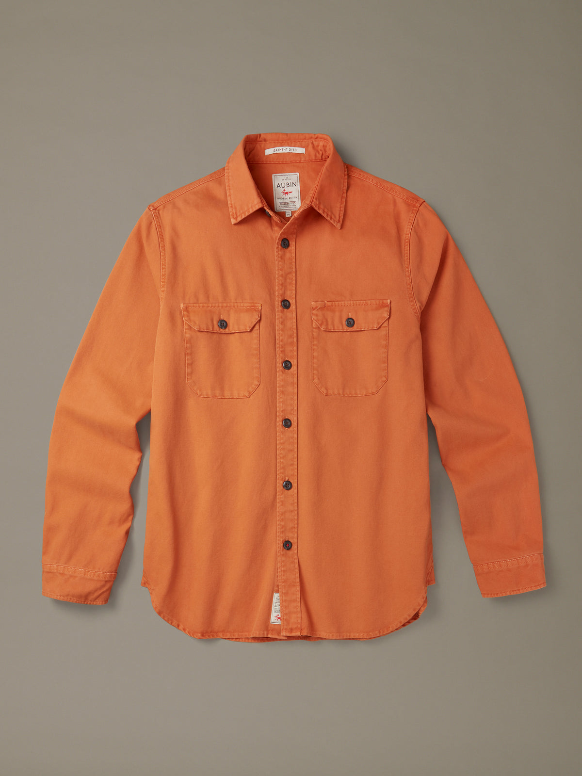 Aubin Ginger Henderson Canvas Overshirt | Overshirt