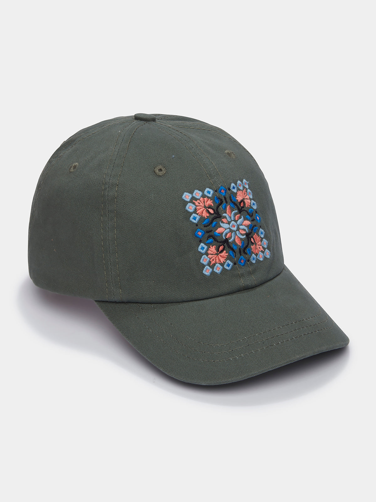 Aubin Khaki Hendwell Washed Twill Cap | Hats