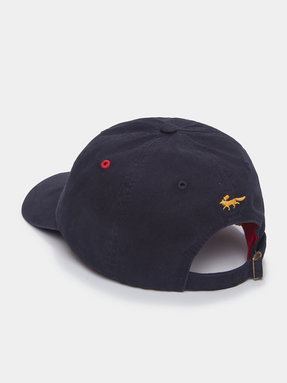 Aubin Navy Hendwell Washed Twill Cap | Hats
