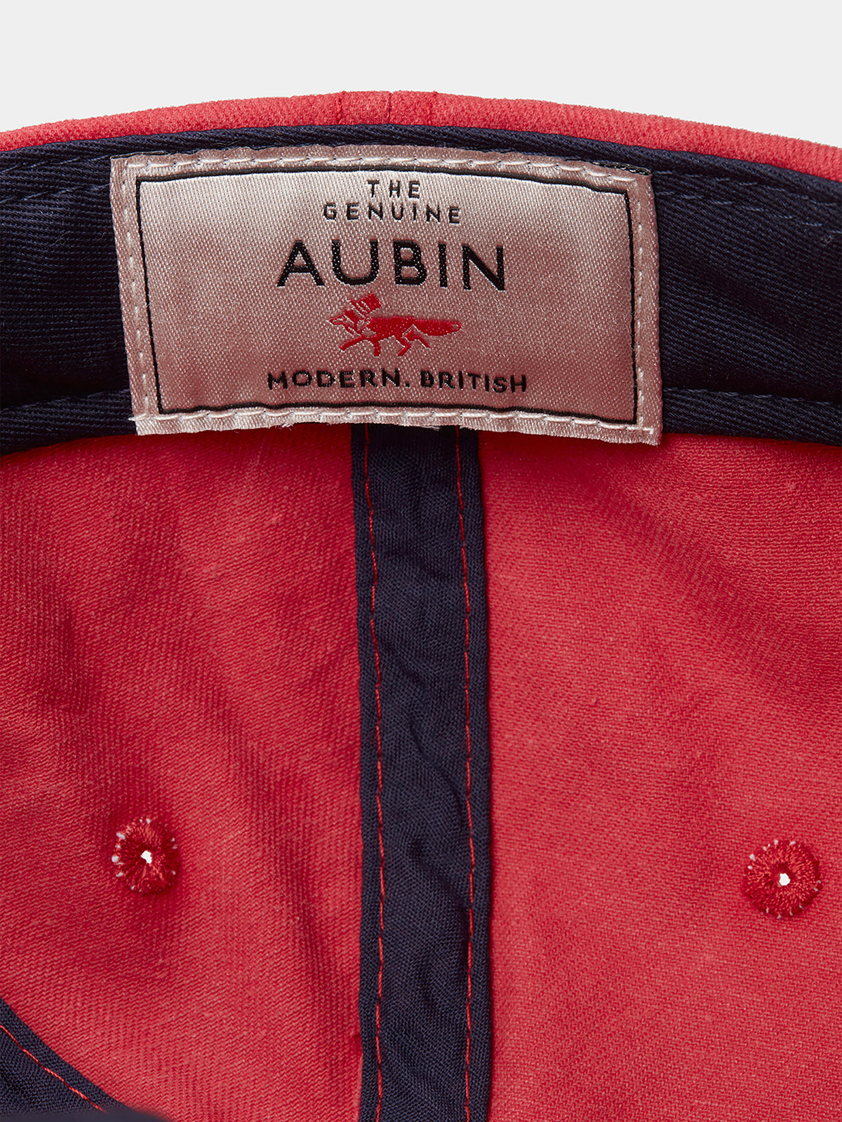 Aubin Washed Red Hendwell Washed Twill Cap | Hats