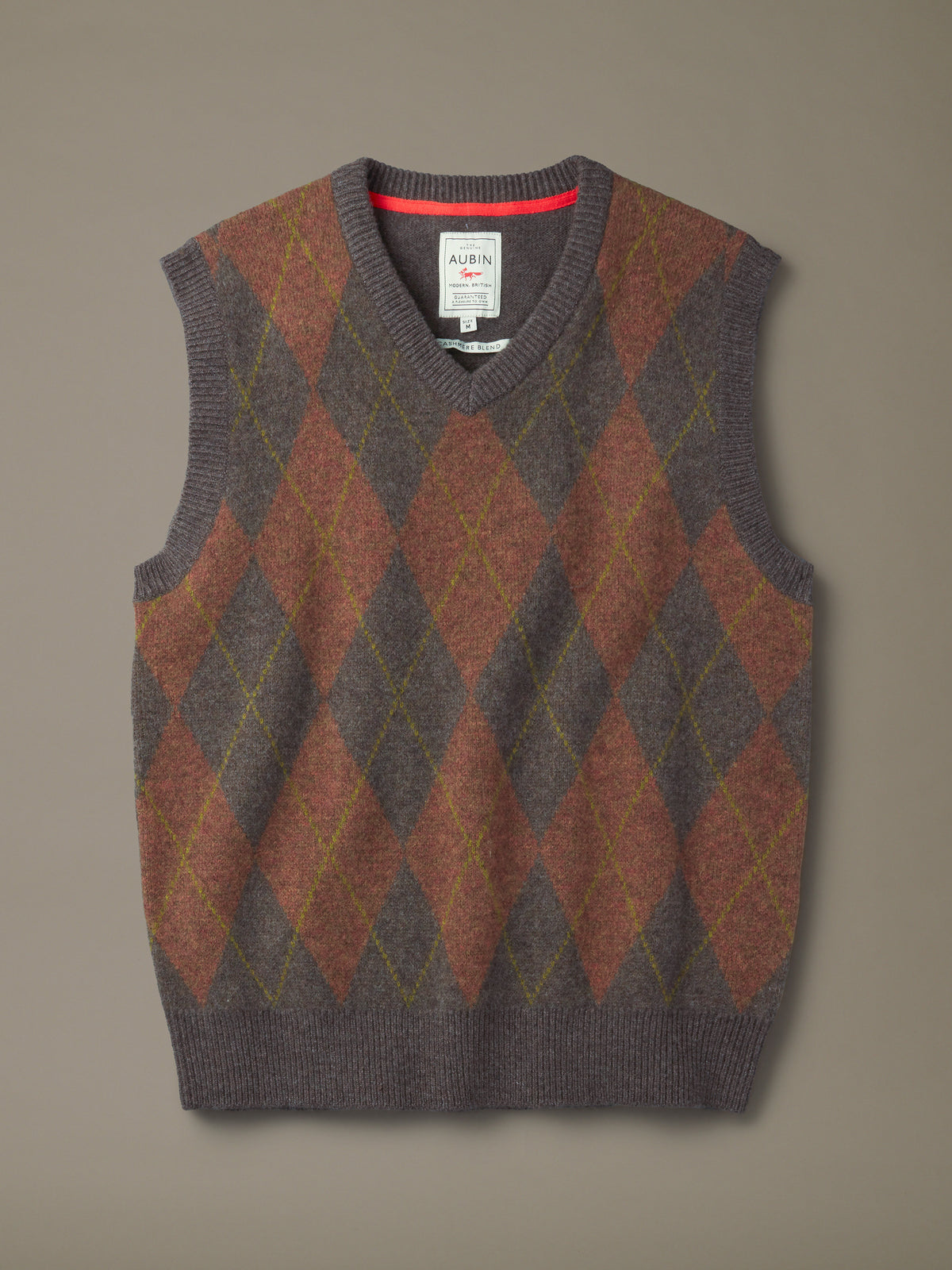 Aubin Argyle Hopkins Argyle Front Tank Top | Slipover
