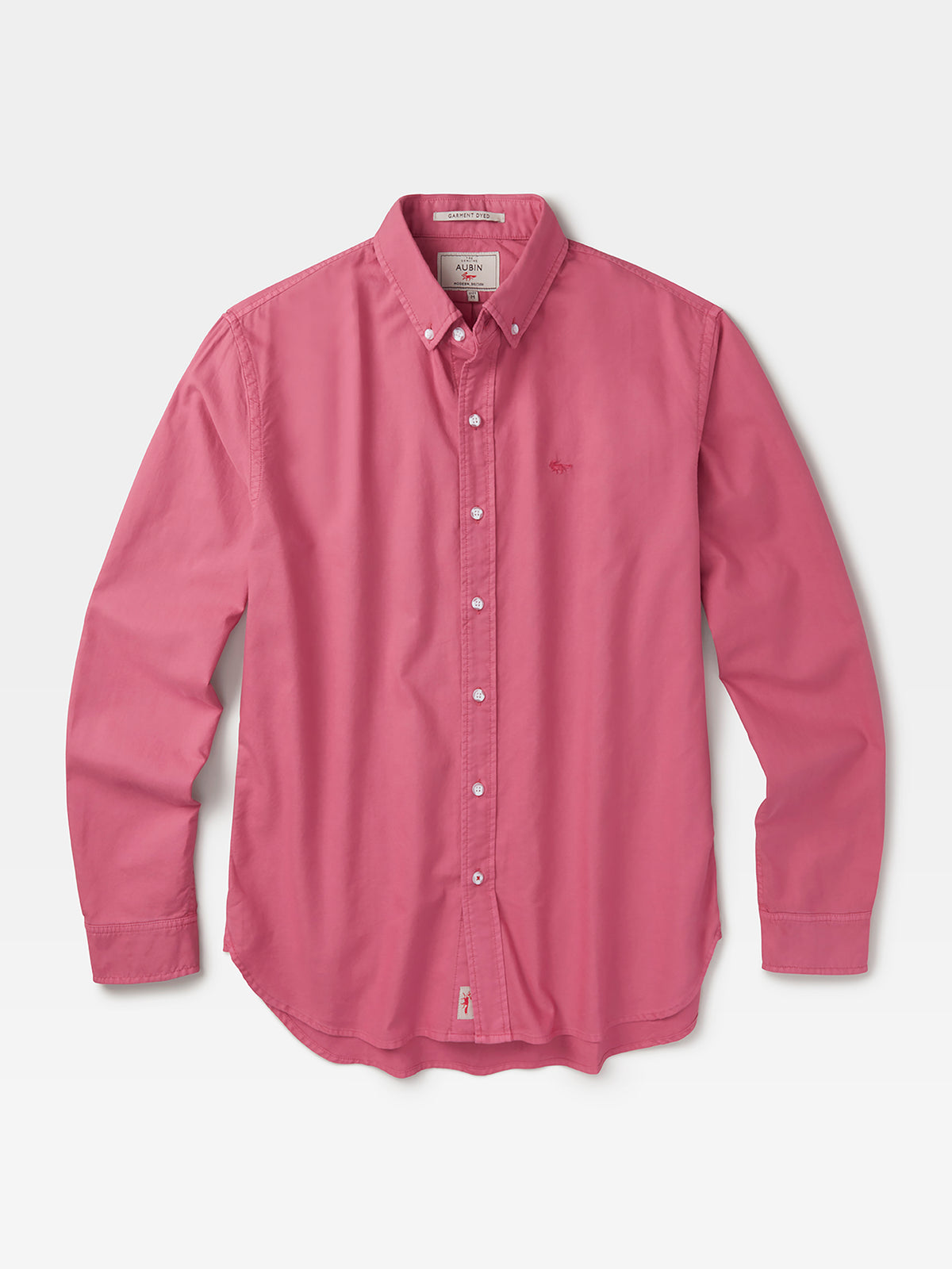Aubin Fushia Horkstow Lightweight Relaxed Oxford Shirt | Oxford Shirt