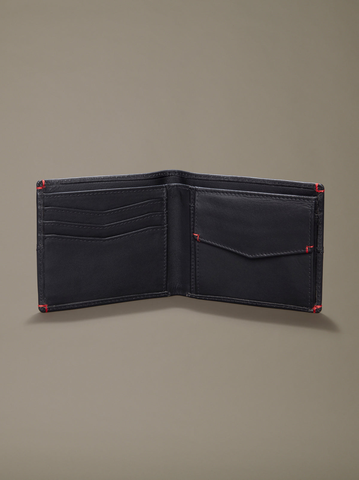 Aubin Black Kettlewell Bi-fold Leather Wallet | Wallets