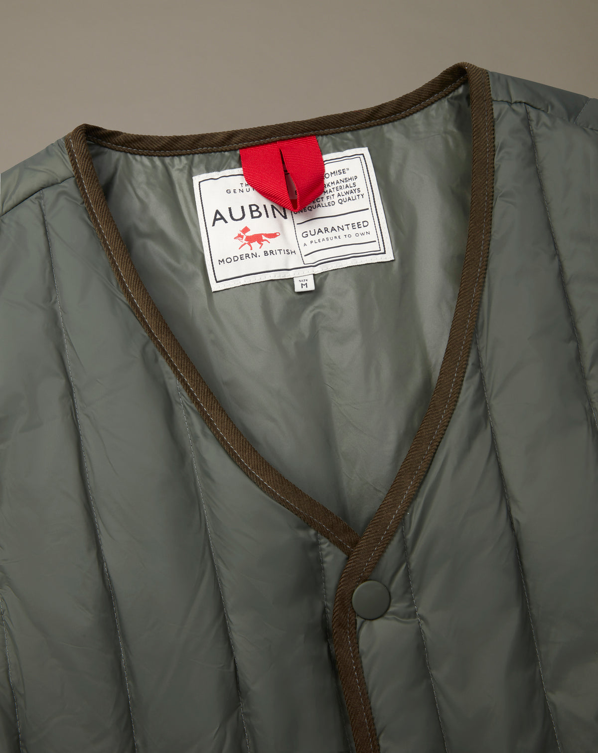Aubin Khaki Knight Down Liner Gilet | Gilet