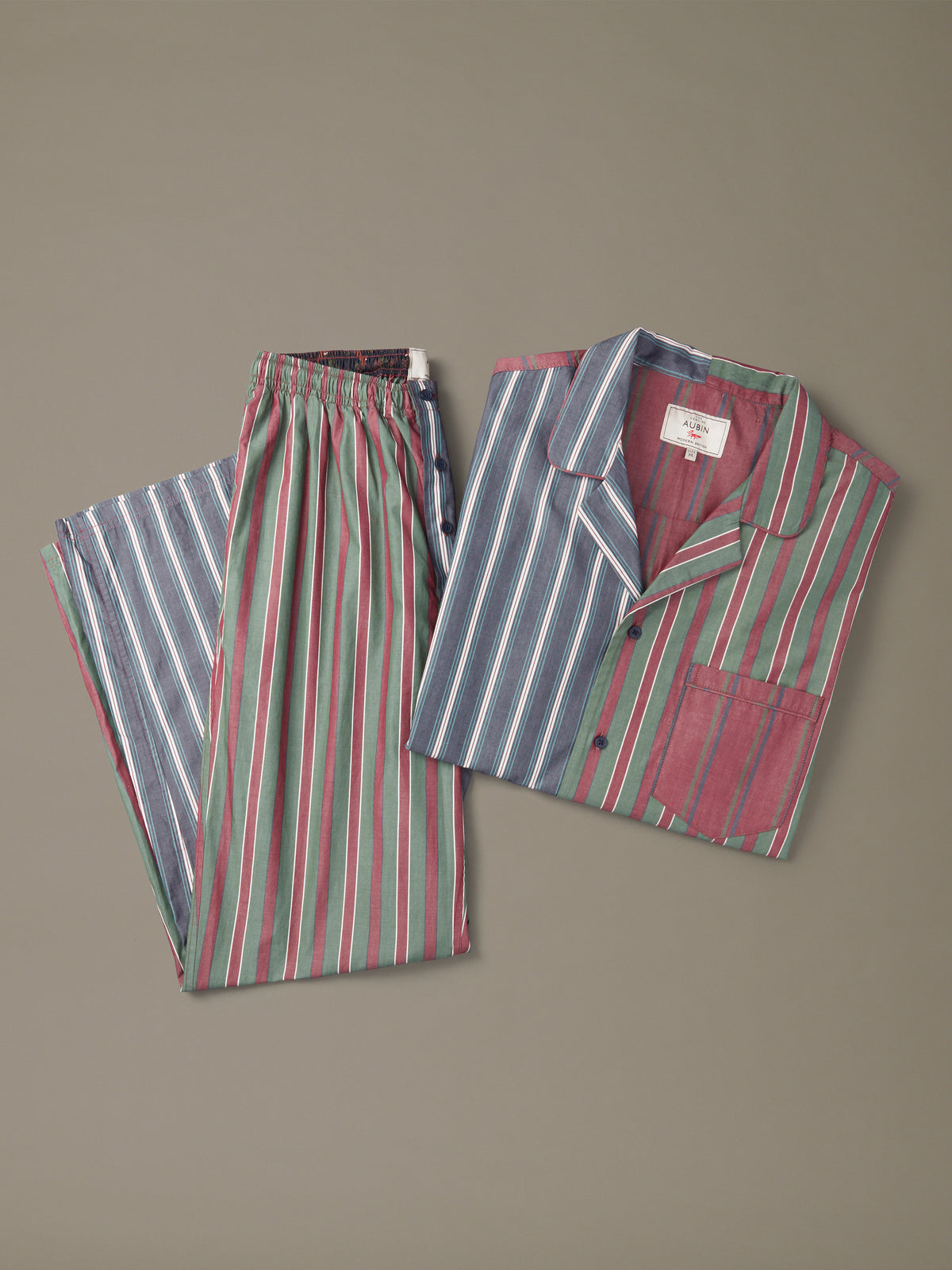 Kenmare Satin Stripe Pyjama Set