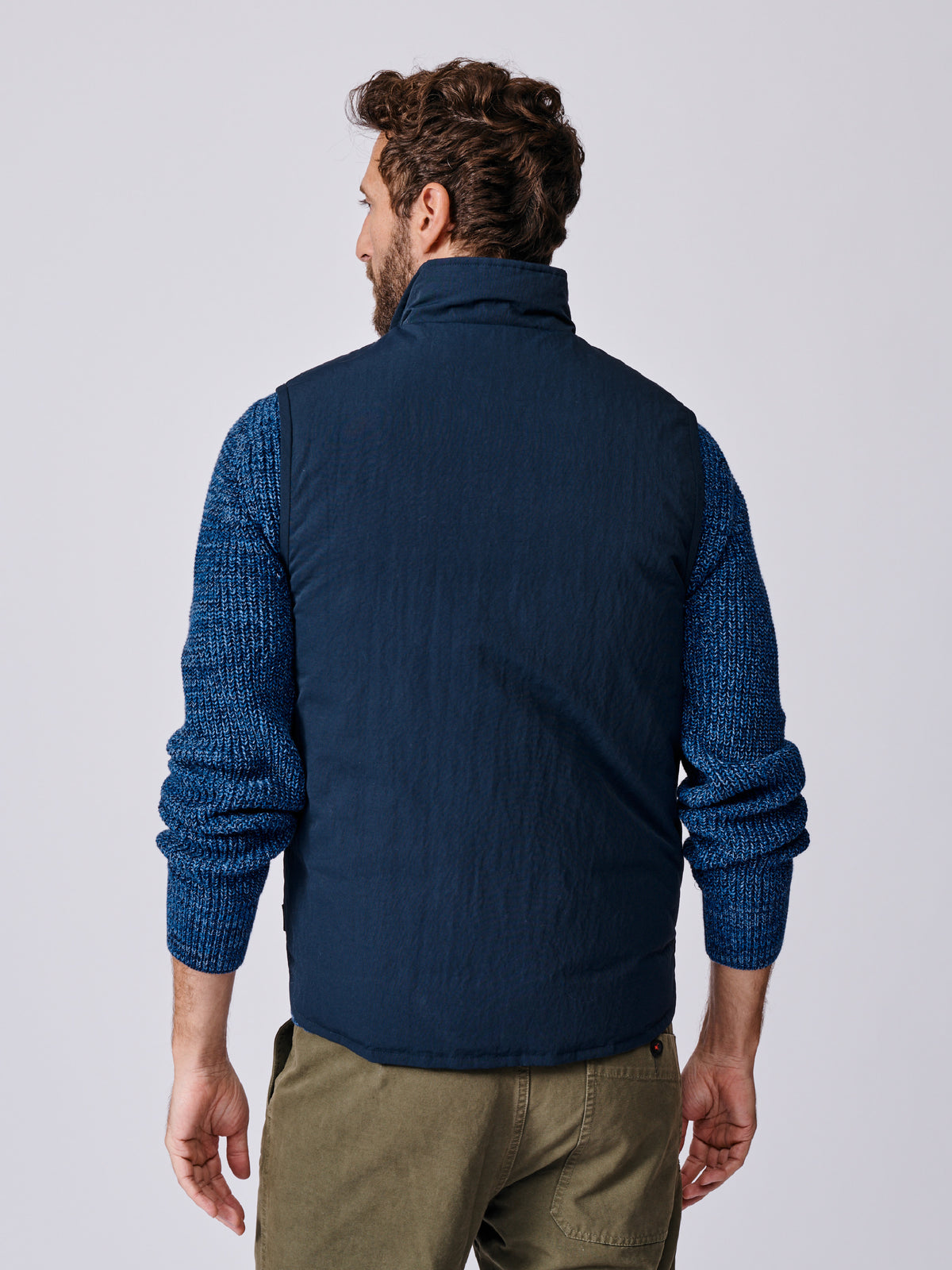 Aubin Navy Lancaster Lightweight Nylon Gilet | Gilet