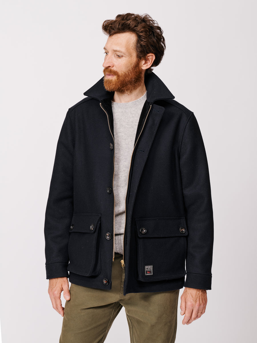 Larch Wool Car Coat