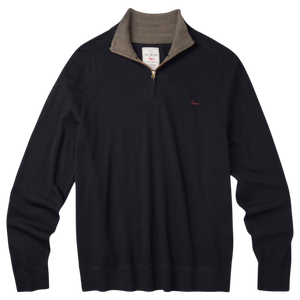 Laurel Extra Fine Merino Zip Neck Jumper