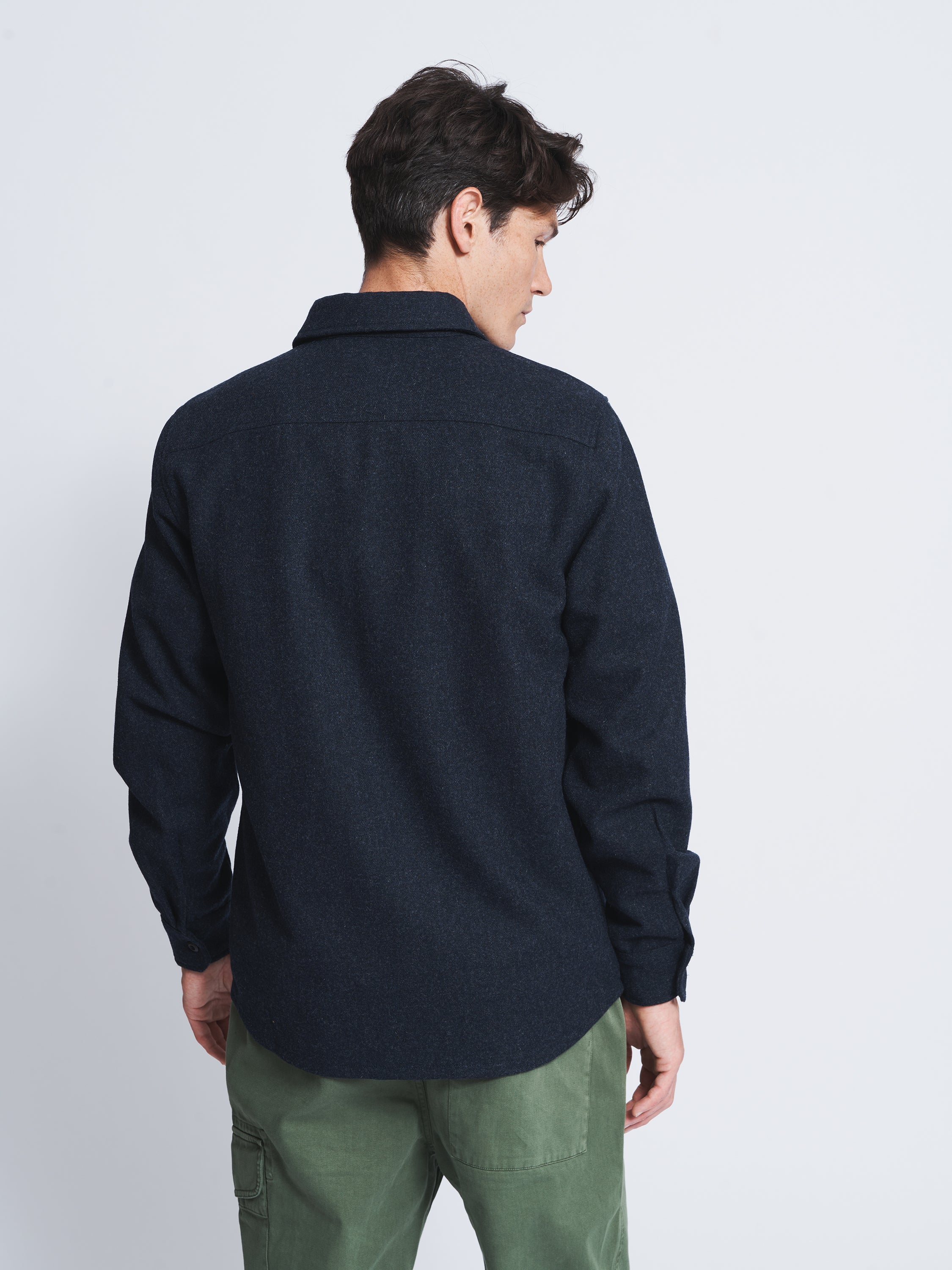 Lysaghts Wool Overshirt – Aubin