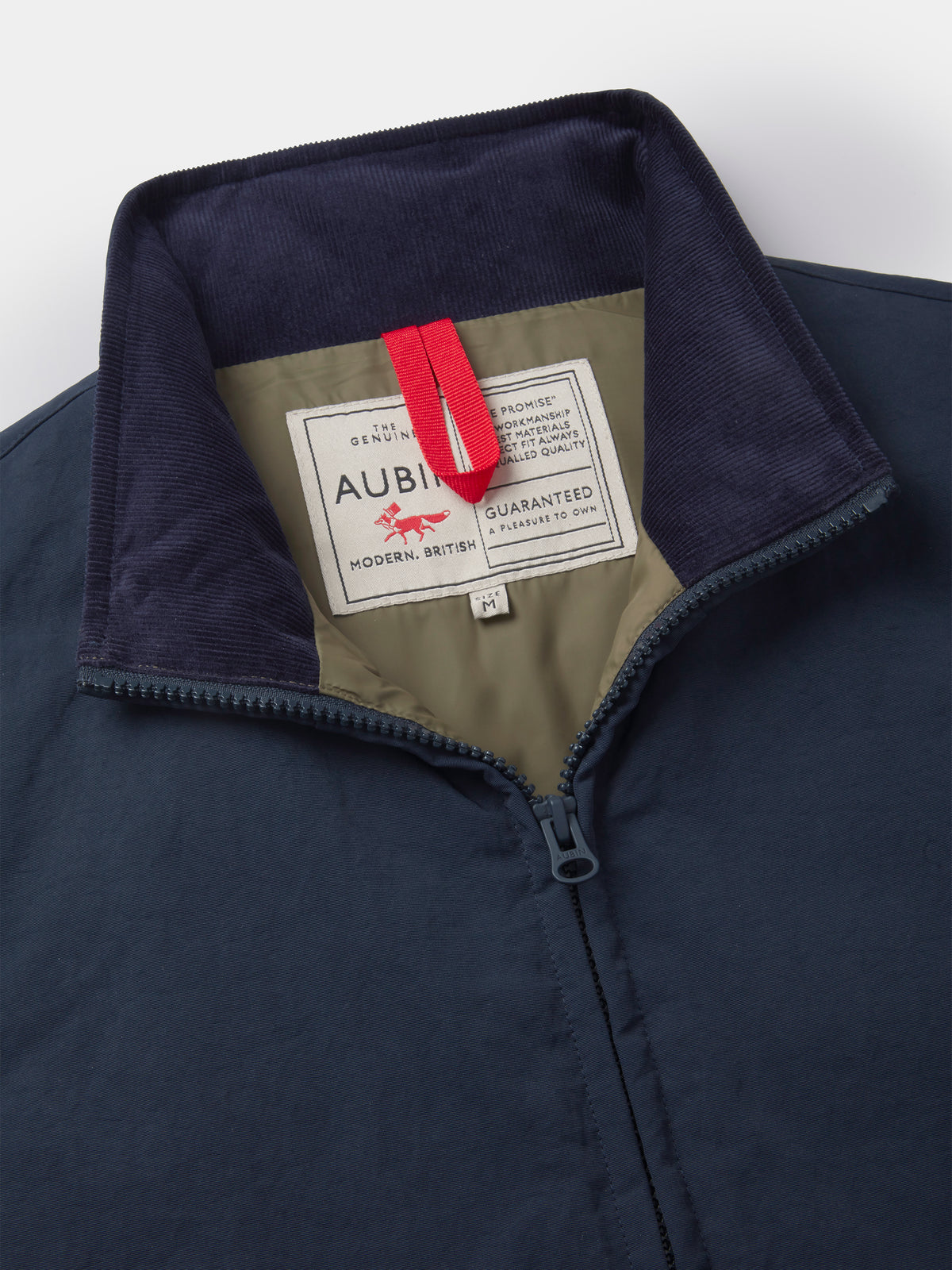 Aubin Navy Lancaster Lightweight Nylon Gilet | Gilet